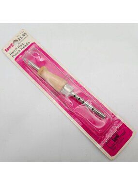 Vintage Scovill Rug Punch Needle No. 6 Adjustable Gauge Rugs Wall Hangings
